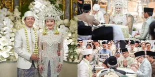 10 Potret Pernikahan Rio Haryanto dengan Keponakan Sandiaga Uno, Kental Nuansa Adat Betawi