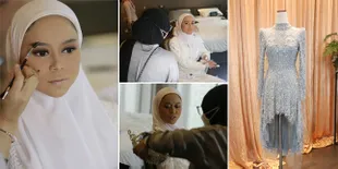 10 Potret Persiapan Lesti di Ruang Makeup Jelang Lamaran dengan Rizky Billar, Penampakan Bajunya Cantik Banget!