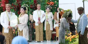 10 Potret Rangkaian Acara Akad Nikah Via Vallen & Chevra Yolandi, Sarat Adat Jawa yang Sakral - Erick Thohir dan Basuki Hadimuljono Jadi Saksi