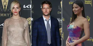 10 Potret Red Carpet Emmy Awards 2021, Dihadiri Bintang Televisi Papan Atas Hollywood