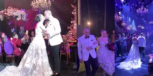 10 Potret Resepsi BCL dan Tiko Aryawardhana, Ciuman Pertama Penuh Tawa - Pesta Mewah Dihiasi Kembang Api