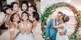 10 Potret Resepsi Pernikahan Vanessa Angel, Penuh Bahagia Dihadiri Zaskia Gotik - Dita Soedarjo