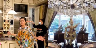 10 Potret Rumah Mewah Mayangsari yang Baru Tersorot, Bernuansa Emas - Ruang Tamunya Luas Banget