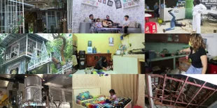 10 Potret Rumah Seleb yang Sederhana dan Jauh dari Kesan Mewah, Ada yang Unik Terbuat Dari Daur Ulang Rongsokan Hingga Plafon Jebol Belum Diperbaiki