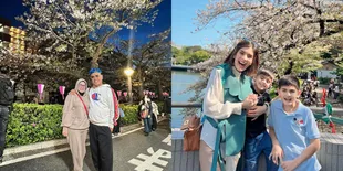 10 Potret Selebriti Indonesia Habiskan Waktu Libur Lebaran di Jepang, Nikmati Momen Cantik Musim Semi
