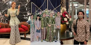 10 Potret Selebritis Hadiri Pernikahan Danang Pradana DA, Inul Anggun Pakai Kebaya Belahan Tinggi - Rizki DA Kondangan Sendirian Pasca Bercerai