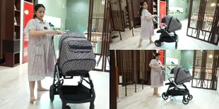 10 Potret Stroller Mewah Nagita Slavina dan Raffi Ahmad, Keluaran Dari Dior - Harganya Nyaris Rp 100 Juta: Gak Kaya Beli di Supermarket