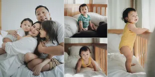 10 Potret Terbaru Baby Mars Anak Kedua Sabai Morscheck dan Ringgo yang Makin Lucu, Sudah 9 Bulan