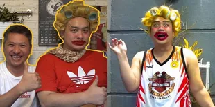 10 Potret Tranformasi Gilang Dirga Saat Jadi 'Bunda Dona', Diprotes Dorce Gamalama dan Disebut Mirip Setan