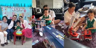 10 Potret Ulang Tahun ke-3 Saka Anak Ussy Sulistiawaty, Dirayakan Bersama Teman Sekelas - Sempat Nggak Mau Sekolah Karena Asyik Buka Kado