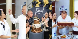 10 Potret Ulang Tahun ke-53 Raul Lemos, Dirayakan Hangat Bareng Keluarga - Krisdayanti Beri Ciuman Mesra Pada Sang Suami