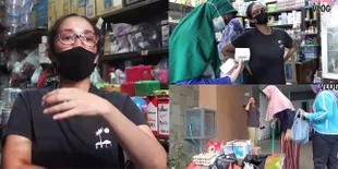 10 Potret Ussy Sulistiawaty Kalap Belanja di Pasar, Barang Gak Cukup Diangkut Pakai 1 Bajaj