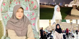 10 Potret Via Vallen dalam Balutan Hijab yang Jadi Sorotan, Wajah Cantiknya Bikin Hati Teduh