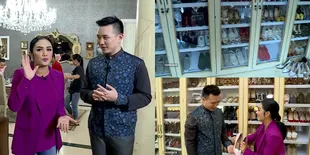 10 Potret Walking Closet Mewah Krisdayanti, Punya Ratusan Koleksi Sepatu Mahal dan Baju Konser Super Elegan