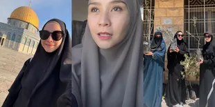 10 Potret Zaskia Adya Mecca Salurkan Bantuan Langsung ke Yerusalem, Lihat Tembakan Rudal di Perbatasan Negara - Rekam Video Wasiat Untuk Antisipasi
