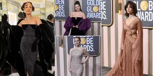 11 Artis Hollywood yang Jadi Best Dressed di Ajang Golden Globes 2023, Jenna Ortega Hingga Rihanna Sukses Jadi Sorotan