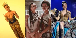 11 Foto Agnez Mo Promosikan Budaya Tanah Air Sebelum Wawancara 'Berdarah Indonesia'