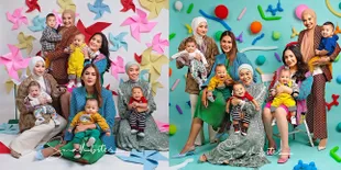 11 Hasil Pemotretan Terbaru Geng 'The Bumils', dari Nagita Slavina hingga Lesti Pose Bareng Anaknya yang Ganteng dan Menggemaskan