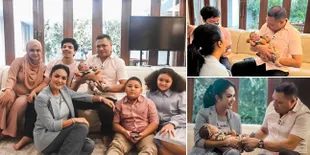 11 Momen Haru Raul Lemos Pertama Kali Ketemu Baby Ameena, Bahagia Akhirnya Bisa Gendong Cucu