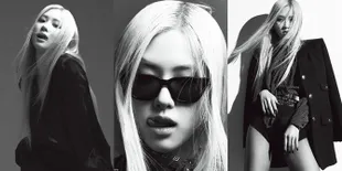 11 Pesona Chic Rose BLACKPINK dalam Foto Hitam Putih di Majalah 'W Korea', Tetap Cantik & Glowing Meski Minim Warna