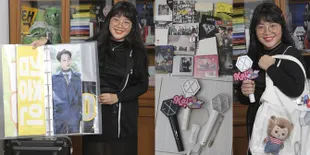 13 Potret Andina 'EXO-L Sejati' Pamer Koleksi Album & Merchandise EXO, Bikin Iri!