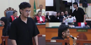 11 Potret Angger Dimas Emosi Saat Melihat Yudha Arfandi di Persidangan, Akui Sampai Mau Pingsan