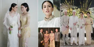 11 Potret Cantiknya Maudy Ayunda di Acara Pernikahan Adiknya, Bersanding Mesra dengan Jesse Choi