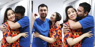 11 Potret Hangat Raffi Ahmad dan Nagita Slavina Pelukan - Makin Perhatian Pada Istri di Usia Kandungan 5 Bulan 