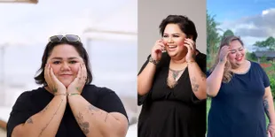 11 Potret Jelita Ramlan Adik Olla Ramlan yang Sukses Turunkan Berat 32 Kg, Punya Banyak Tato Keren