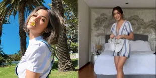 11 Potret Jessica Iskandar Ucap Selamat Idul Fitri, Busananya Jadi Sorotan Netizen 