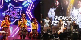 11 Potret Keseruan Festival 6 Hari Pertama, Nyanyi Bareng JKT48 - Pemuda Tersesat Music Ajak Bersholawat