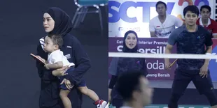 11 Potret Lesti Kejora yang Disorot di Turnamen Olahraga Selebriti, Gesit Meski Terlihat Bak Anak Kecil - Selebrasinya Bikin Gemes!