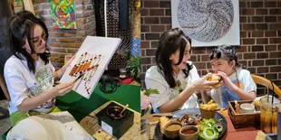 11 Potret Liburan Ayu Ting Ting di Yogyakarta: Kunjugi Soimah, Membatik, hingga Quality Time Bareng Keluarga