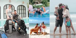 11 Potret Liburan Chelsea Olivia dan Glenn Alinskie di Bali, Diving Lagi Setelah 8 Tahun - Ciuman Mesra di Pantai