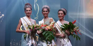 13 Potret Meriahnya Malam Puncak Miss Global Indonesia 2020, Tetap Patuhi Protokol Kesehatan
