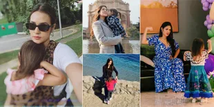 11 Potret Raisa yang Tetap Cantik Saat Momong Anak, Rambut Panjang dan Gaya Stylish Zalina Jadi Sorotan