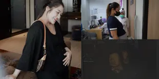 11 Potret Siti Badriah Periksa Kandungan di Usia Kehamilan 7 Bulan, Terungkap Berat Badan Sang Bunda - Baby Fruity Punya Hidung Mancung dan Bibir Manyun