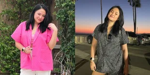 11 Potret Terbaru Marshanda di Los Angeles, Tetap Cantik dan Banjir Pujian - Berani Tampil Percaya Diri dengan Badan yang Berisi