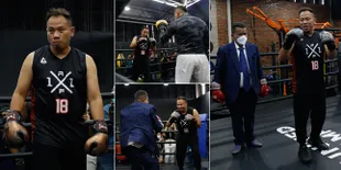 11 Potret Vicky Prasetyo Latihan Tinju Bareng Hotman Paris, Sempat Tantang Deddy Corbuzier Adu Jotos di Pertandingan