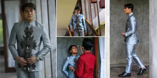 12 Potret Ganteng dan Wajah Deg-Degan Rizky Billar Jelang Acara Lamaran Lesti, Gagah dengan Baju Silver