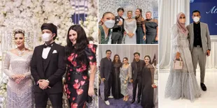 12 Potret Gaya Tamu Undangan di Pernikahan Aurel Hermansyah dan Atta Halilintar, Stylish dan Glamor!