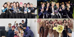 12 Potret Grup K-Pop yang Raih Kemenangan Acara Musik Pertama di Tahun 2022, Kep1er Menang Setelah 10 Hari Debut - Dreamcatcher Bawa Pulang Piala Pada Tahun Kelima