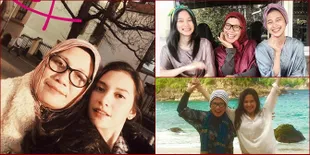 12 Potret Indah Permatasari dan Ibunda, Hubungannya Disebut Retak