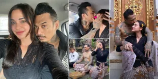 12 Potret Kebahagiaan Nora Sambut Jerinx SID yang Bebas dari Penjara, Ciuman Romantis - Lakoni Tradisi Melukat