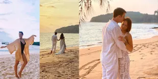 12 Potret Liburan Mike Lewis dan Janisaa Pradja di Kamboja, Menginap di Resort Mewah Sekalian Foto Prewedding