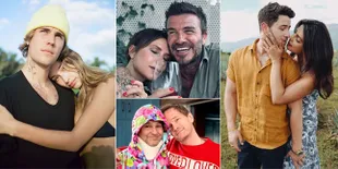 13 Foto Mesra Pasangan Artis Hollywood di Perayaan Valentine's Day, Ciuman Romantis - Go Public Perdana