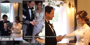13 Foto Pernikahan Rina Nose - Josscy di Belanda, Kocak dan Romantis Jadi Satu!