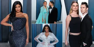 14 Foto Artis Hollywood di After Party Oscar 2020, Body Killer Kylie Jenner - Behati Prinsloo Gandeng Mesra Adam Levine