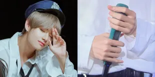 14 Potret Jari-Jari Tangan Indah Milik V BTS, Bikin Pengen Gandengan!