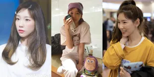 15 Foto Bukti Taeyeon Girls Generation Terlihat Semakin Awet Muda, Pose Tanpa Make-up - Gaya Rambut Bak Boneka